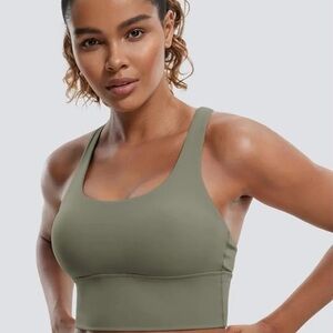 CRZ Yoga Strappy Longline Sports Bra
